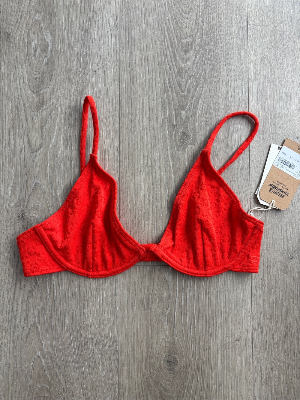 Billabong Good Vibes Reese Underwire Top L
